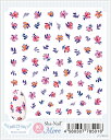 在庫一掃 最終値下げ メール便送料無料 写ネイル more ネイルシール フラワークチュールFlower Couture MFLCT-001