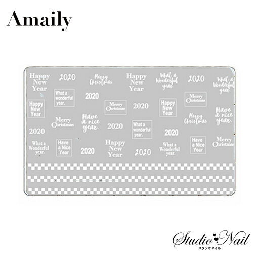 在庫一掃 即納 メール便無料 Amaily アメイリー ネイルシール No.9-18 2020 白