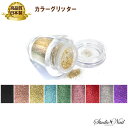 スタジオネイルコレクション 日本製高品質 カラーグリッター 9色 RGS ラメ・フィルム ホログラム レジン パーツ ケース ネイルパーツ