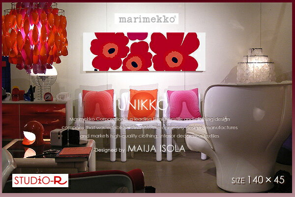 marimekko(マリメッコ) UNIKKO (RED) ファ