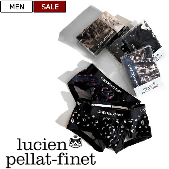 【定価10,780円(税込)】lucien pellat-finet × TOOT ルシアンペラフィネ×トゥートコラボレーションアイテム 極上の履き心地！アンダーウェア 下着 パンツ インナー レオパード柄 スカル×ヘンプ ロゴ ピースマーク 日本製 18650 ブラック ネイビー XS S M L XL XXL メンズ