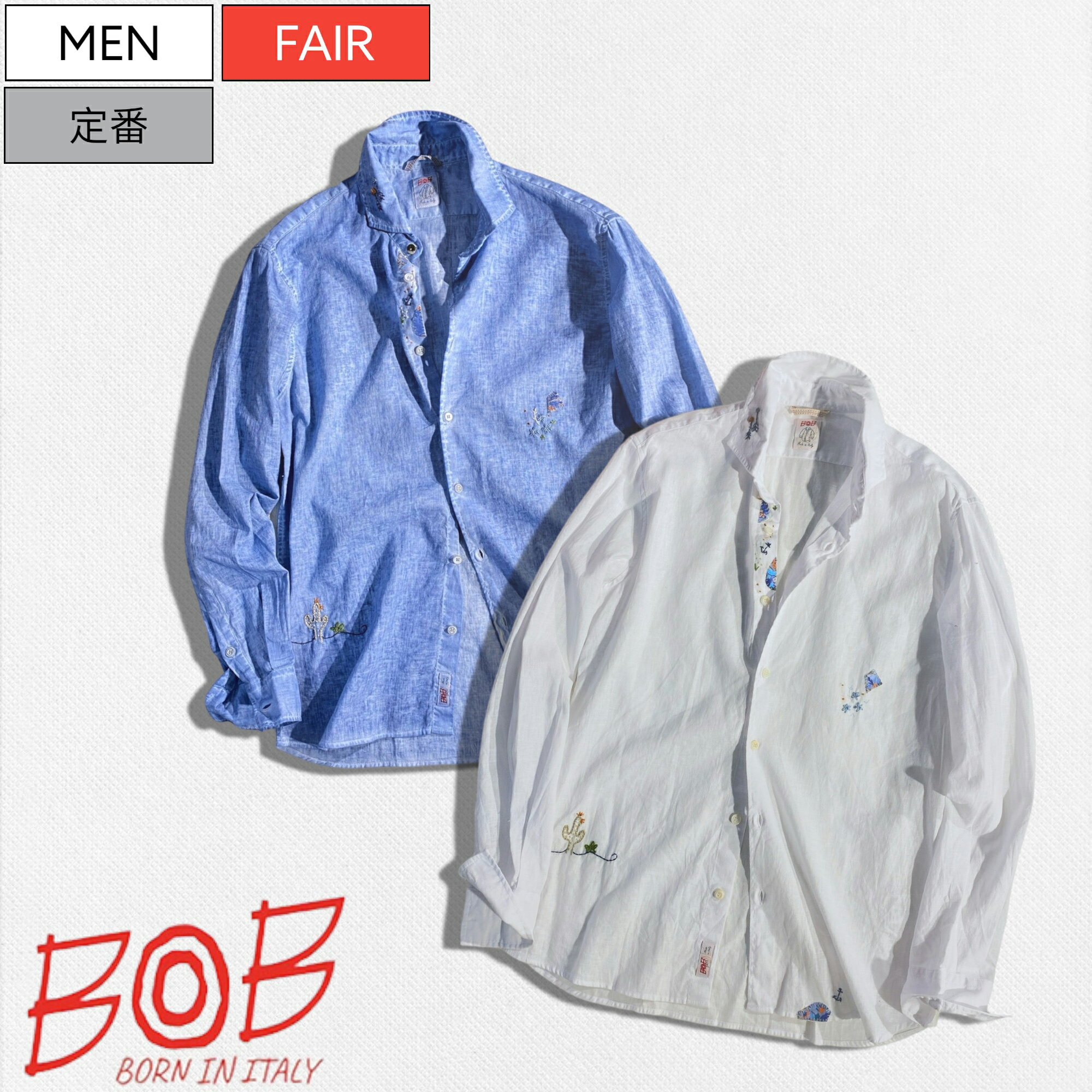 【定価35,200円(税込)】BOB ITALY -ボブ- イタリア どこか褪せ感漂わせるカラーリングで大人の余裕を演..