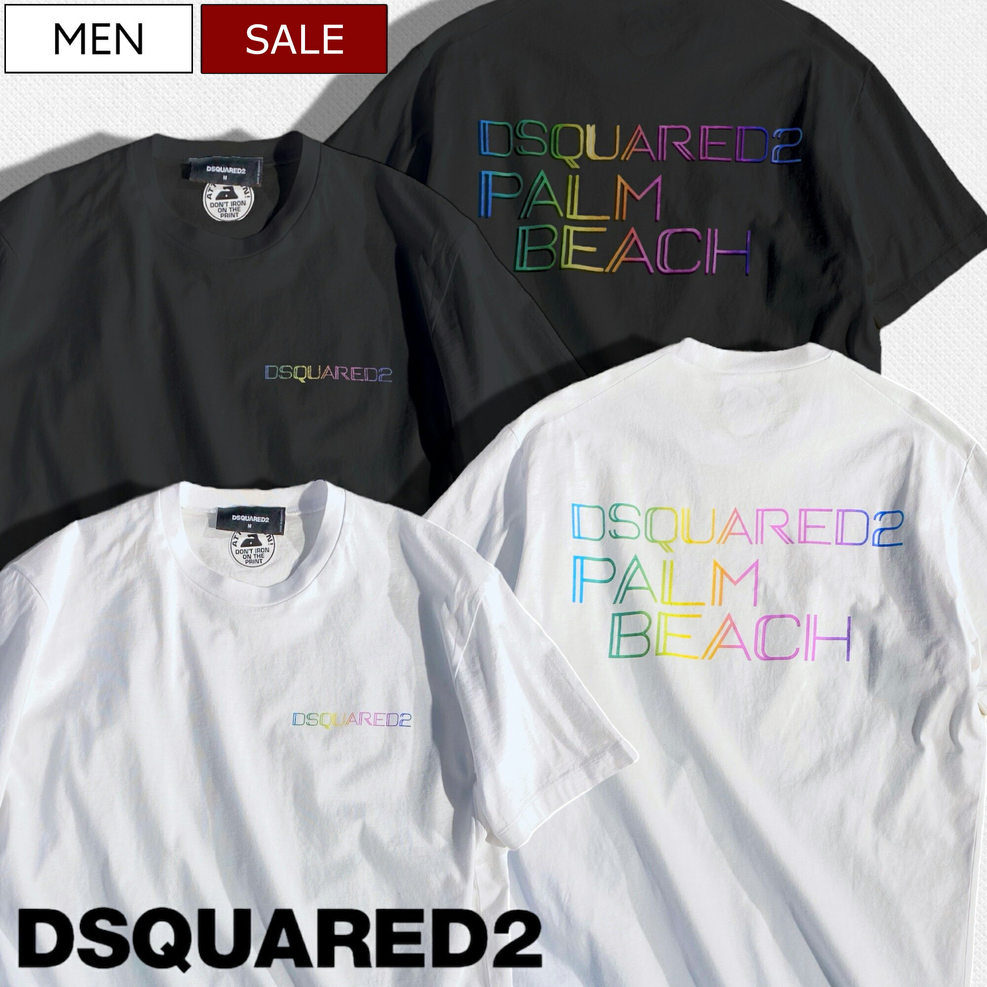 D SQUARED2◆ロゴ クルーネック 半袖 Tシャツ 2色展開 送料込 楽天市場】DSQUARED2(Tシャツ・カットソー|トップス):メンズ