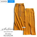 【定価20,900円(税込)】Seagreen × Studio Route134 -シーグリーン×スタジオルート134 ビッグワッフルが大人の甘さを上品に醸し出す人気シリーズ!コラボ別注マリンロープ付き ビックワッフルスカート サンライズオレンジ 鬼ワッフル 23S8618 レディース(4)
