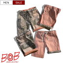 【定価30,800円(税込)】BOB ITALY ボブ イタリア ベーシックアイテムに大人の遊び心をプラス!細かな仕掛けで新たな感性をプラスした ペイズリー柄リバーシブルショーツ ストレッチパンツ バンダナ柄 ピンク 短パン 44 46 48 50 52 54 56 伊製 074733312 KOON メンズ