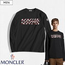 【定価68,200円(税込)】MONCLER モンクレール 大人のラグジュアリーカジュアルを演出する!ミラーロゴクルーネックロングスリーブTシャツ 長袖 トップス ロンティ ロンT ブラック 国内正規品/モンクレールジャパン J10918D000098390T メンズ(4)