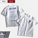 【2025SS春夏新作】さり気なくも印象的なカラーチェンジPロゴクルーネックTシャツ