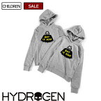 【定価20,900円(税込)】HYDROGEN KIDS　ハイドロゲンキッズ　世界的アーティスト《laurina paperina-ロリーナパペリーナ-》とのコラボレーションプルオーバーパーカー　スウェット　子供服　80619001　ライトグレー　三喜商事株式会社／国内正規品