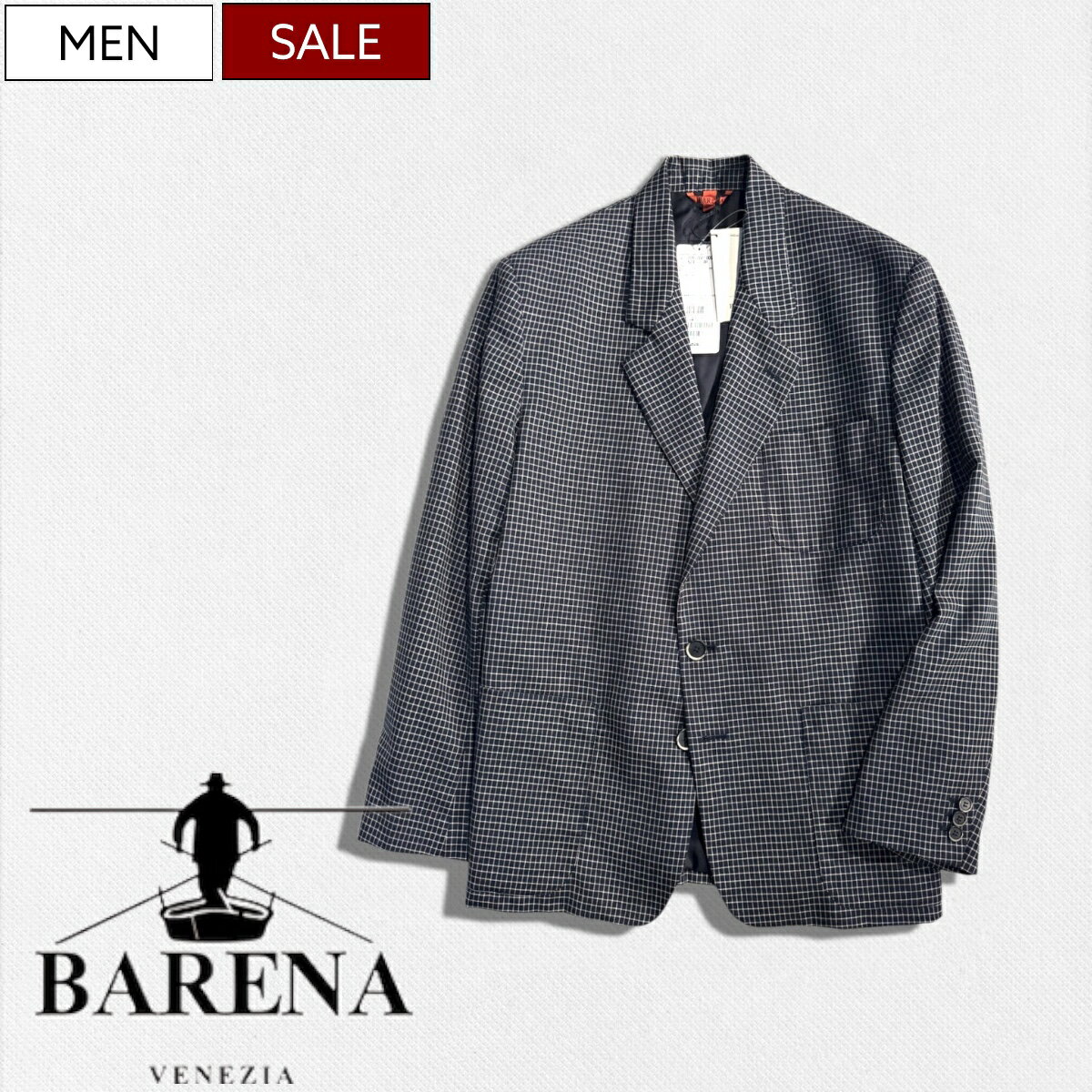 大人の休日をリラックス＆スマートにキメてくれるチェック柄トロピカルウールジャケット