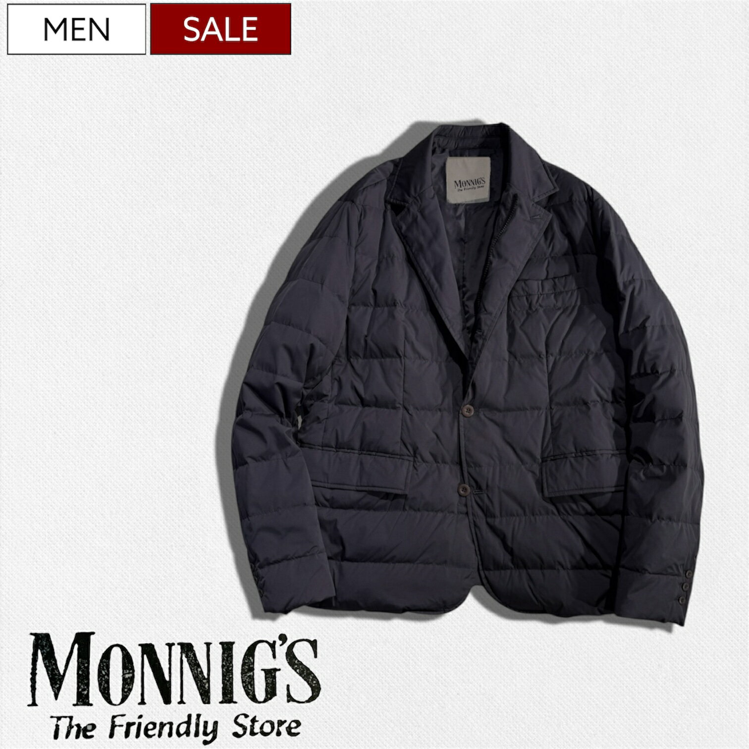 【定価91,300円(税込)】MONNIG’S The Friendly Store 一見ダウンとは ...