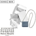 【定価91,300円(税込)】Maison Margiela メゾン マルジェラ 洗練されたシンプルデザイン!チェーンミニウォレット バッグ グレインレザー ボ...