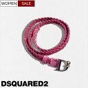 【定価69,300円(税込)】DSQUARED2 ディースクエアード アイコニックなロゴのバックルが目を惹く!大人のラグジュアリーカジュアルを演出する ロゴバッ...