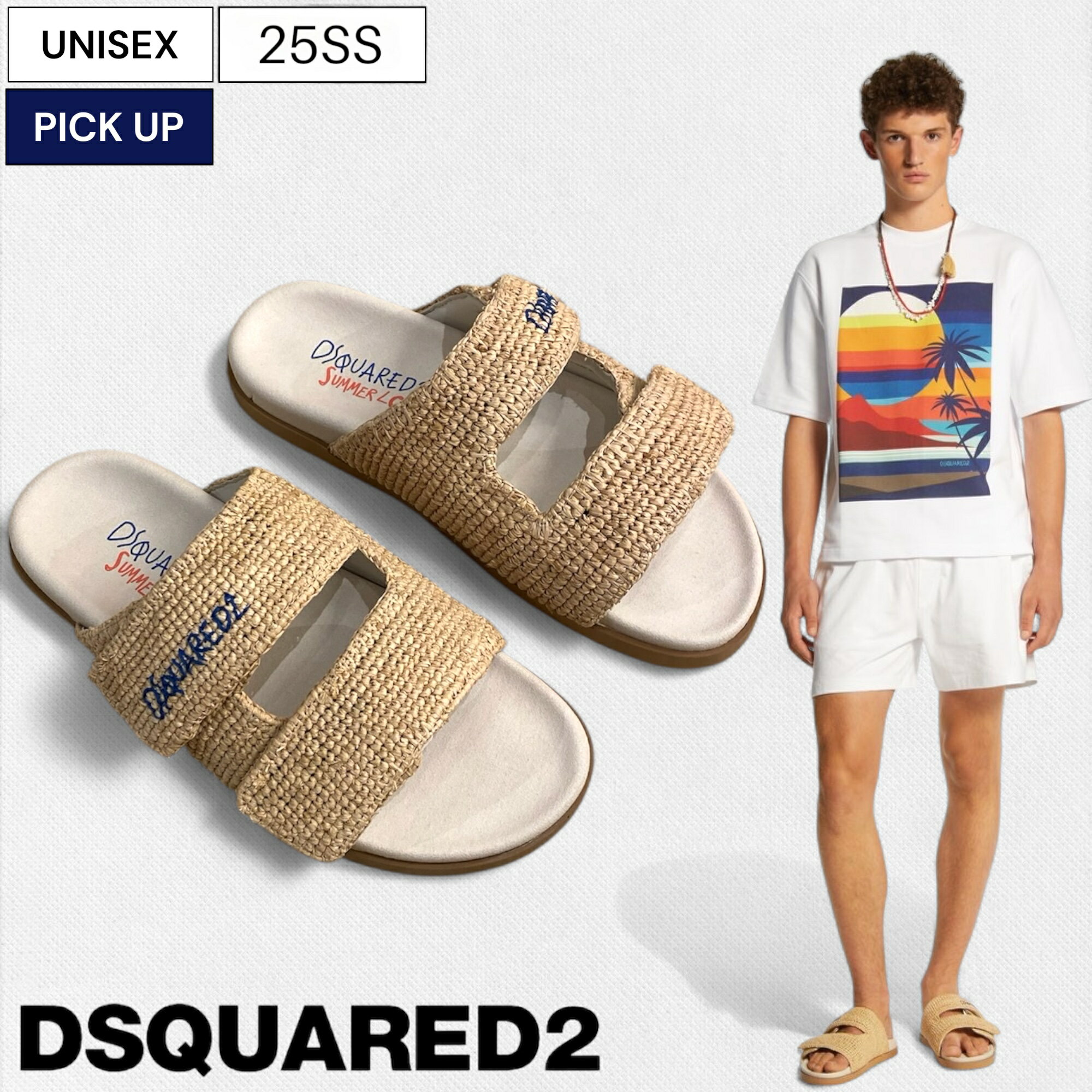 楽天市場】ディースクエアード DSQUARED2(サンダル|メンズ靴 楽天市場】ディースクエアード DSQUARED2(サンダル|メンズ靴