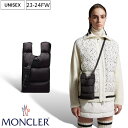 【定価66,000円(税込)】MONCLER モンクレール　 定番ダウンジャケットを連想させる逸品！使いやすい絶妙なサイズ感はお出掛けなどにぴったりなストラップ付きスモールダウンバッグ ショルダーバック LEGERE TOTE SMALL ブラック 鞄 ボディ5L00012 男女兼用 ユニセックス