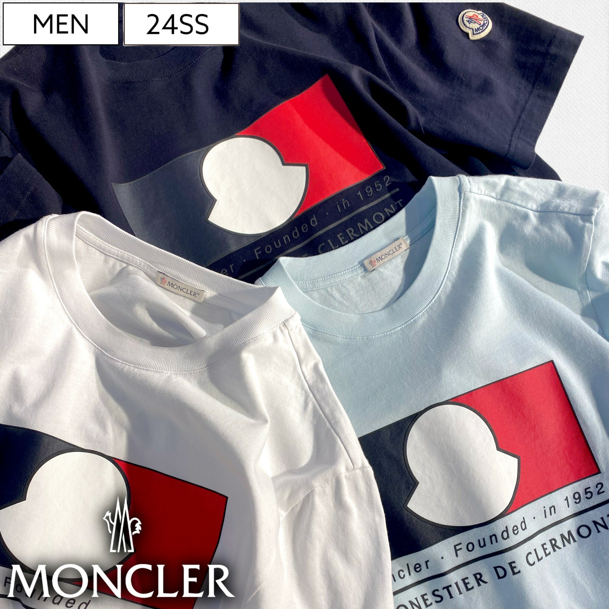 57,200(ǹ)MONCLER 󥯥졼 饰奢꡼奢Фȥꥳ륫顼֥ɥΥ롼ͥåϡե꡼T Ⱦµ ƥȥåץ ۥ磻 饤ȥ֥롼 ͥӡ /󥯥졼른ѥ J10918C000198390T 