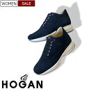 【定価57,200円(税込)】HOGAN by TOD'S ホーガン バイ トッズ 大人のラグジュアリーカジュアルを足元から演出するイタリアのセレブリティの定番中の定番!スウェードレザーシークレットソールスニーカー シューズ 靴 ダークネイビー HXW00N0 レディース