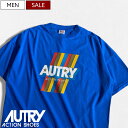 ラグジュアリースポーツを演出するブランドロゴクルーネック Tシャツ