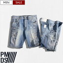【定価36,300円(税込)】PMDS ピーエムディーエス PREMIUM MOOD DENIM SUPERIOR 大人の余裕とコナレ感醸す クラッシュ&リペア...