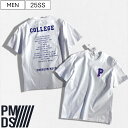 【2025SS春夏最新作】さり気なくも印象的なカラーチェンジPロゴクルーネックTシャツ