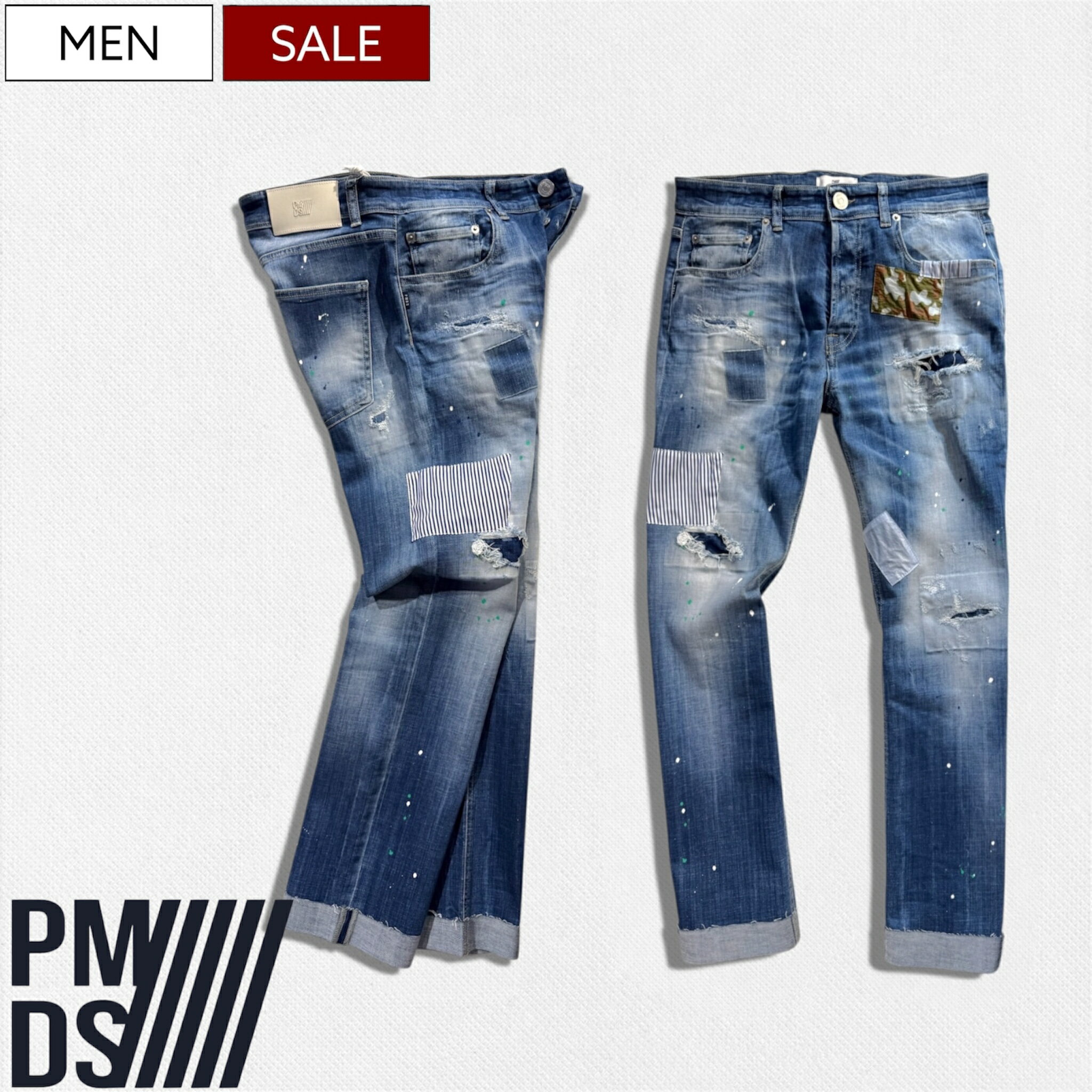 都会の遊び心とタフさを纏うヴィンテージライクなデニムパンツ