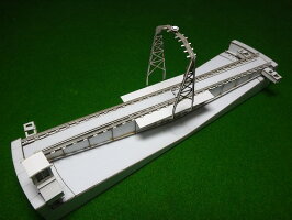 16番ゲージ用地方によくある上路式転車台坑(ディスプレイケース用)