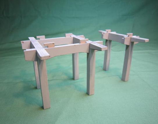 16番：コンクリート高架橋／タイプA（1複線ベース6脚仕様)