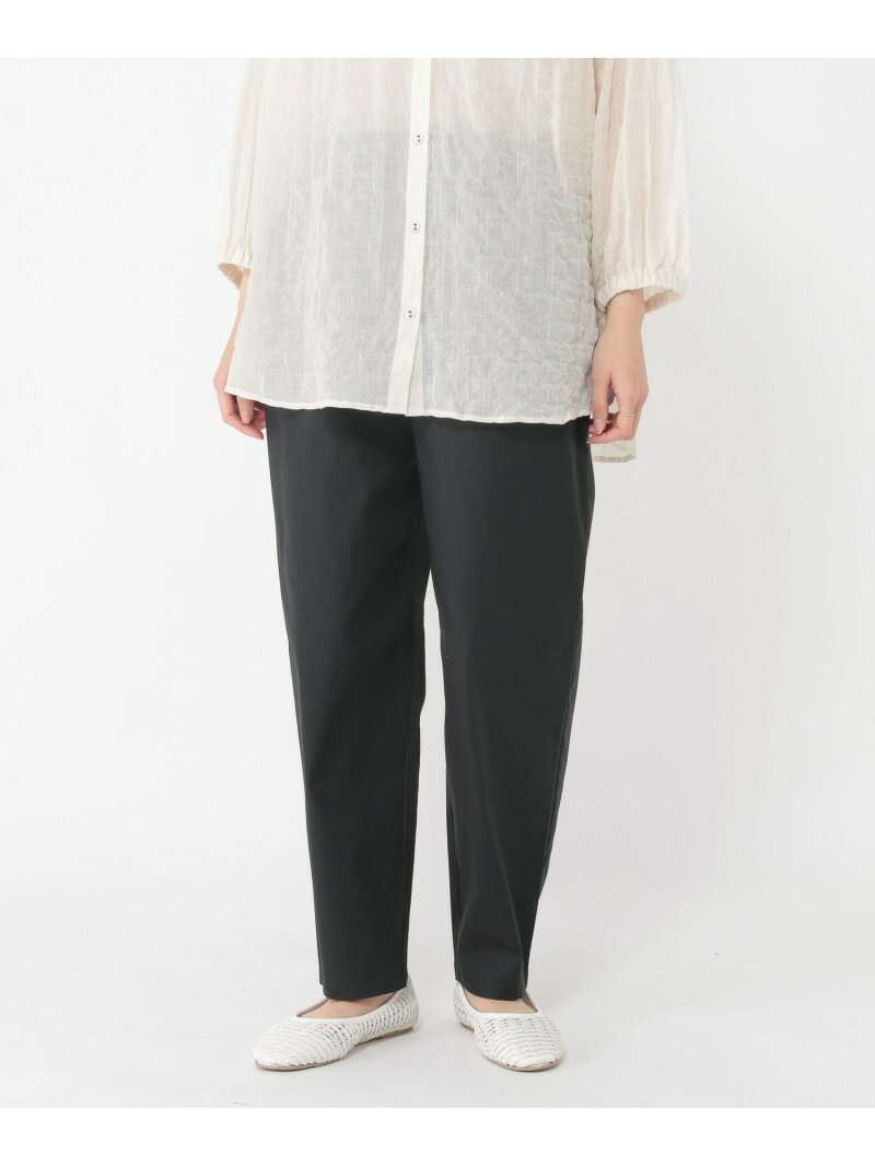 【SALE／60%OFF】さらっと軽ラクテーパードパンツ[プチ・トールサイズあり] studio CLIP スタディオクリップ パンツ その他のパンツ カーキグリーン ブラック ベージュ【RBA_E】[Rakuten Fashion]のサムネイル