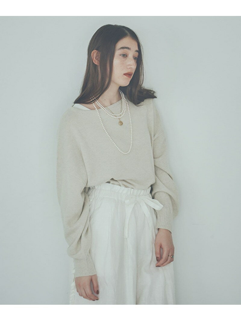 Rakuten - 【SALE／50%OFF】《natural by clip》ウール混ラクーンカラープルオーバー natural by clip スタディオクリップ トップス ニット イエロー ブルー【RBA_E】【送料無料】[Rakuten Fashion]