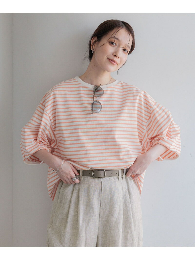 USAコットンパフスリーブTシャツ studio CLIP スタディオクリップ トップス カットソー・Tシャツ ホワイト[Rakuten Fashion]