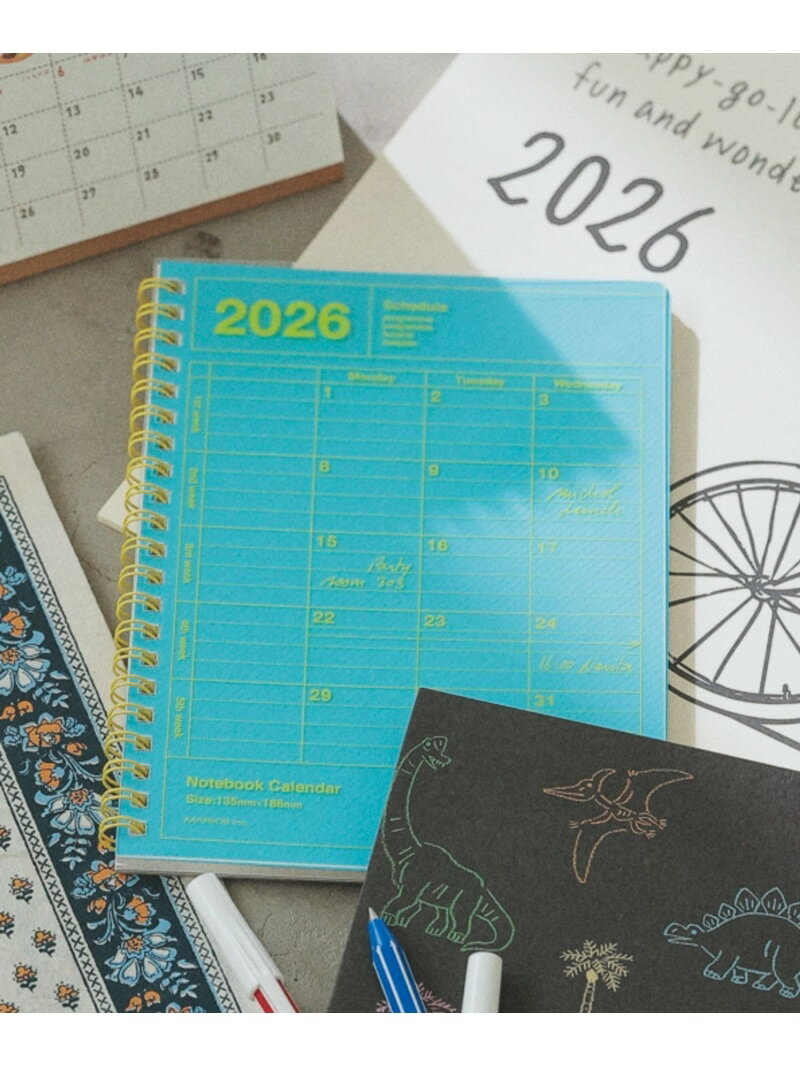 [2026年度]ノートブック B6マンスリーダイアリー studio CLIP スタディオクリップ 文房具 その他の文房..
