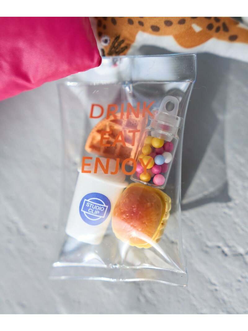 FOODキーチャーム studio CLIP スタディオクリップ ファッション雑貨 チャーム・キーチェーン グリーン イエロー オレンジ[Rakuten Fashion]のサムネイル