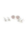 【SALE/50%OFF】3シュSETピアス studio CLIP スタディオクリップ アクセサリー・腕時計 ピアス オレンジ グレー【RBA_E】[Raku...