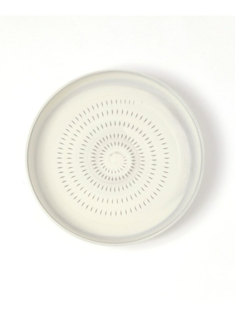 小石原焼飛び鉋プレート20cm studio CLIP スタディオクリップ 食器・調理器具・キッチン用品 食器・皿 ホワイト【送料無料】[Rakuten Fashion](3)