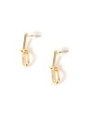 【SALE/30%OFF】メタルノットピアス studio CLIP スタディオクリップ アクセサリー・腕時計 ピアス ゴールド シルバー【RBA_E】[Rak...