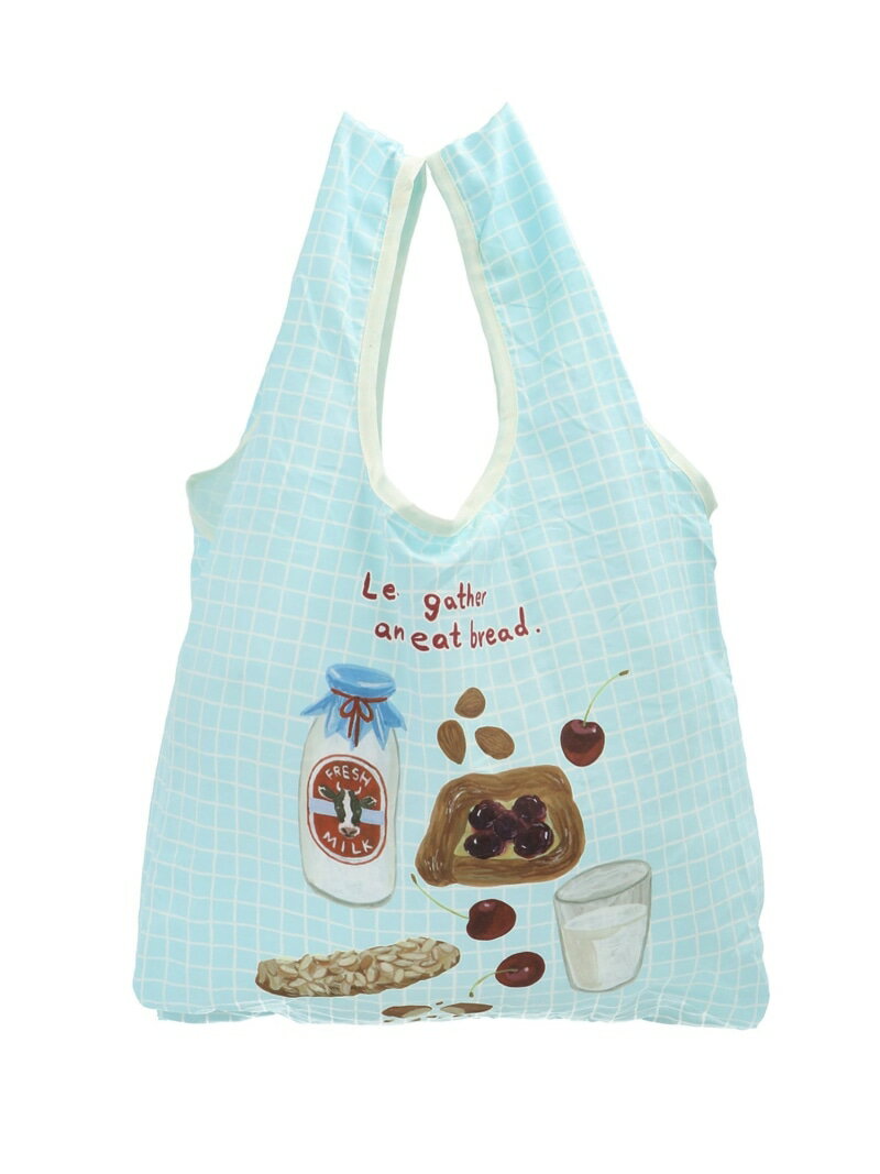 エコバッグ《POMPADOUR》 studio CLIP スタディオクリップ バッグ エコバッグ・サブバッグ ブルー レッド[Rakuten Fashion]のサムネイル