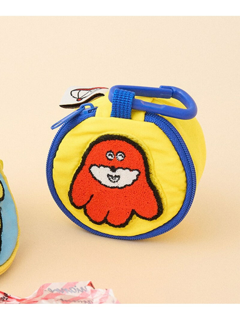 乐天商城 - カラビナ付き刺繍ポーチ[ぽっこしコラボ] studio CLIP スタディオクリップ 財布・ポーチ・ケース ポーチ[Rakuten Fashion]
