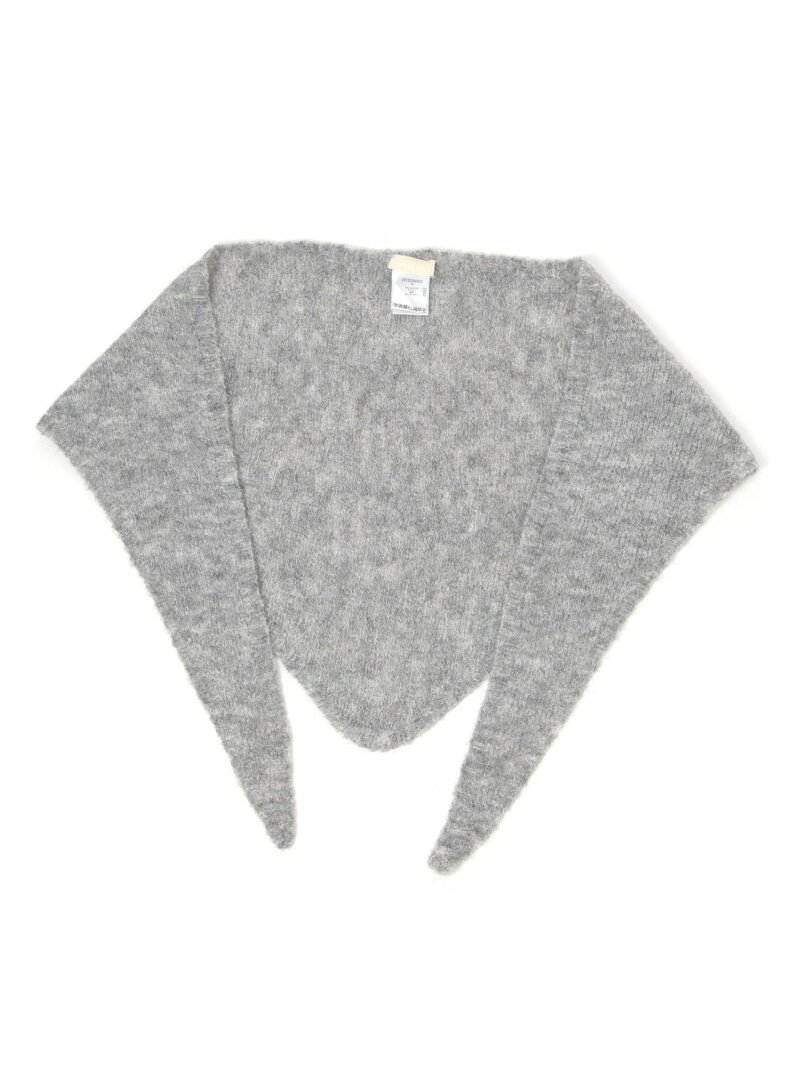 【SALE/30%OFF】ニット三角フワフワストール studio CLIP スタディオクリップ ファッション雑貨 マフラー・ストール・ネックウォーマー ブルー...