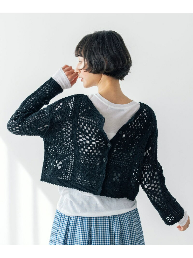 ビッグカラークロシェカーデ♡BLU SALE】ダブルジップクロシェカーディガン – BLUE ONLINE