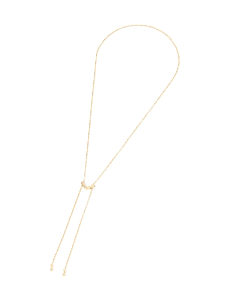 V字スライドネックレス studio CLIP スタディオクリップ アクセサリー・腕時計 ネックレス シルバー ゴールド[Rakuten Fashion]