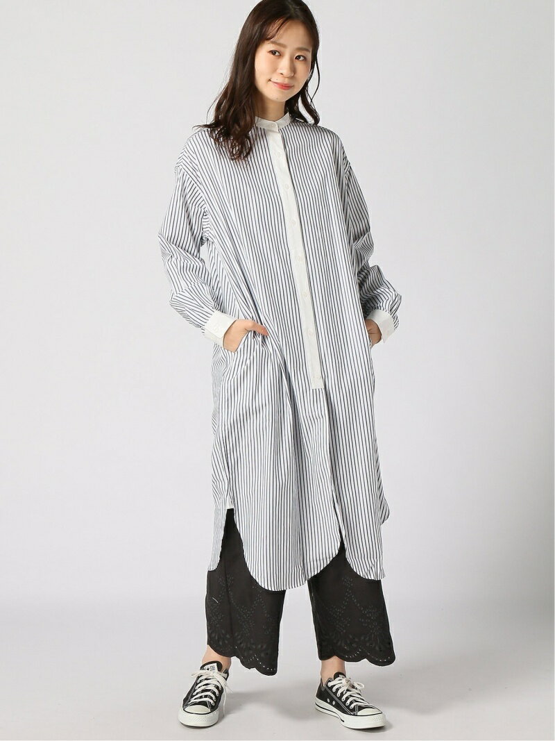 [Rakuten Fashion]M-バンドCシャツTU studio CLIP スタディオクリップ ワンピース シャツワンピース ホワイト【送料無料】