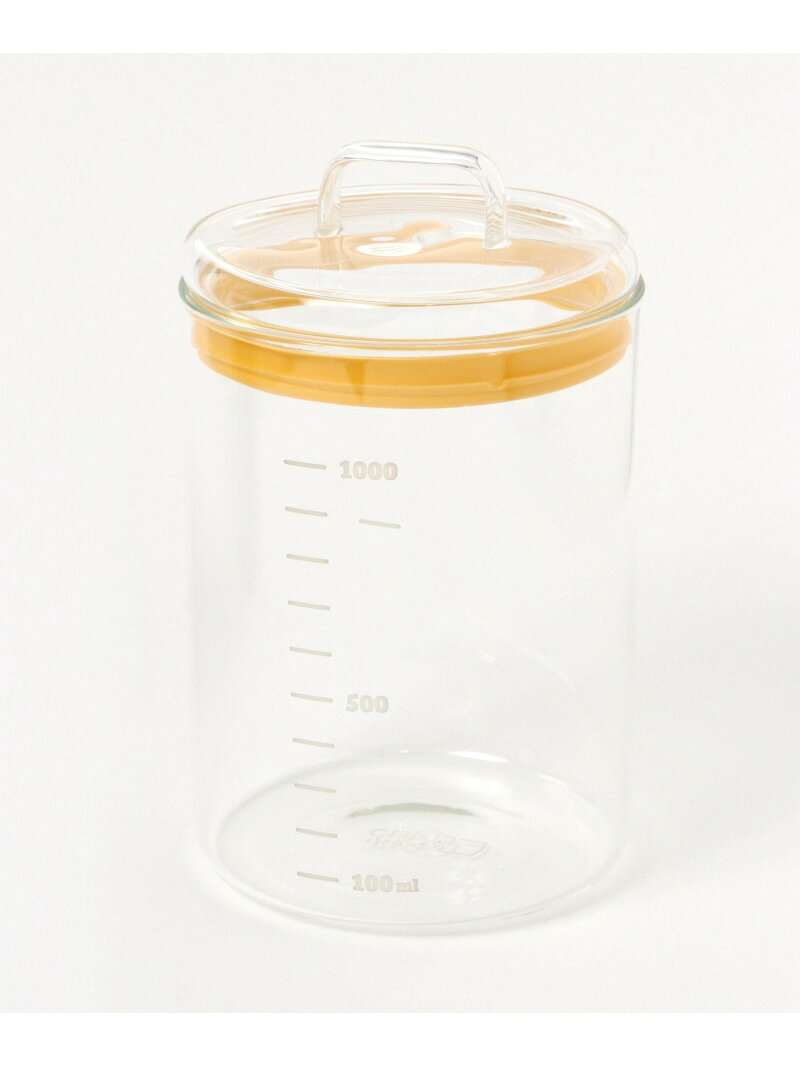 ガラスキャニスター1000ml studio CLIP スタディオクリップ 食器・調理器具・キッチン用品 その他の食器・調理器具・キッチン用品 グリーン イエロー[Rakuten Fashion] studioclip-10030478 studio CLIP/スタディオクリップ サンプル画像3