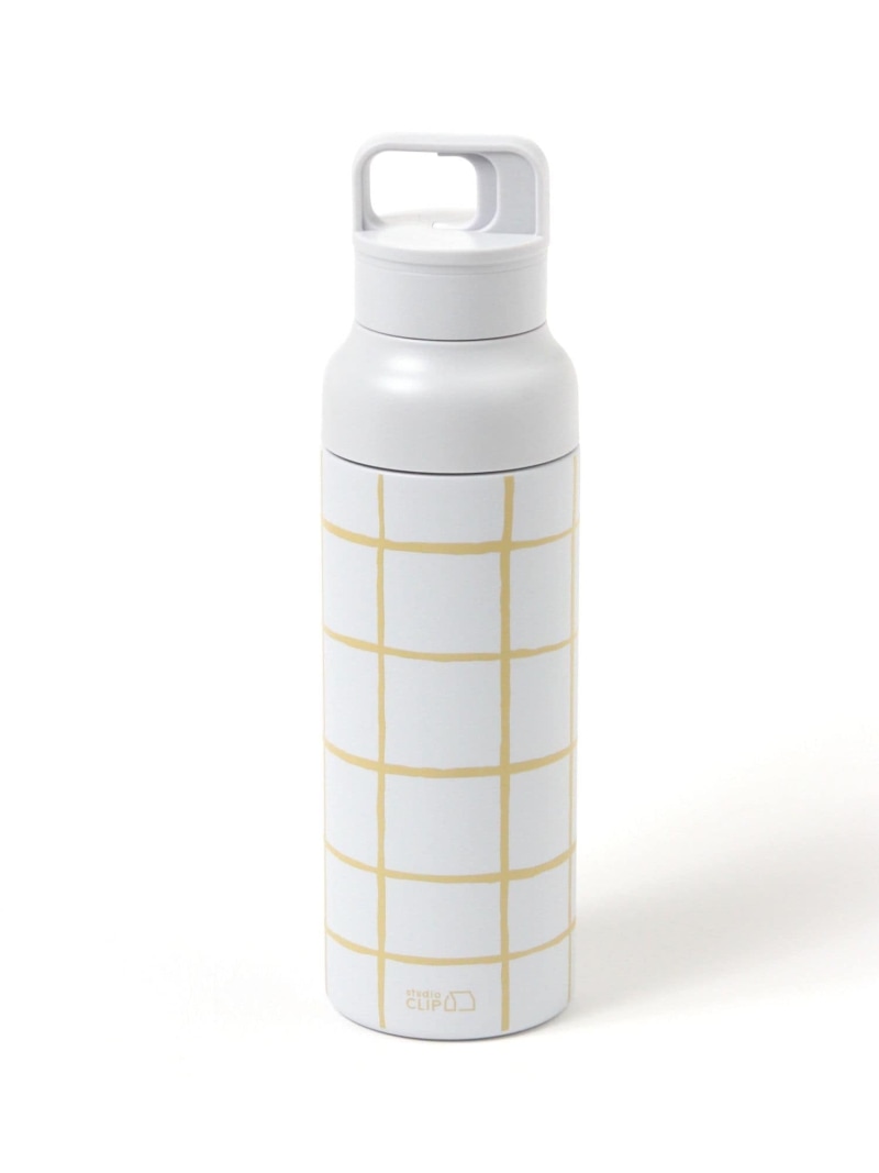 Rakuten - ワンタッチステンレスボトル studio CLIP スタディオクリップ 食器・調理器具・キッチン用品 グラス・マグカップ・タンブラー グレー[Rakuten Fashion]