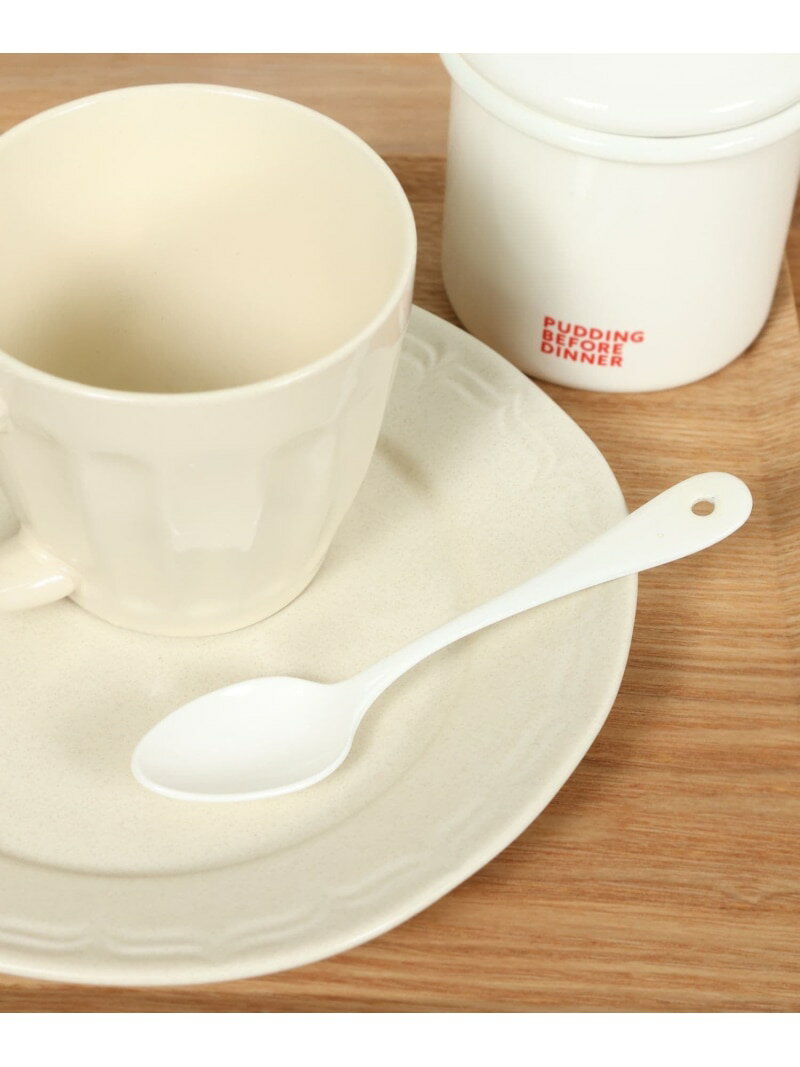 Other - ティースプーン《PUDDING BEFORE DINNER》 studio CLIP スタディオクリップ 食器・調理器具・キッチン用品 カトラリー ホワイト[Rakuten Fashion]