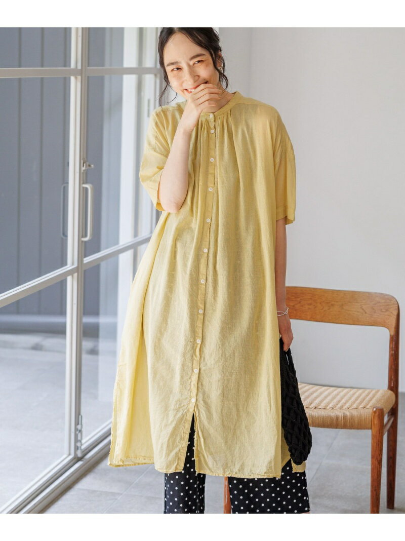 (W)ボイルピースダイHSOP studio CLIP スタディオクリップ ワンピース・ドレス ワンピース イエロー パープル ブラック ブラウン【送料無料】[Rakuten Fashion]のサムネイル