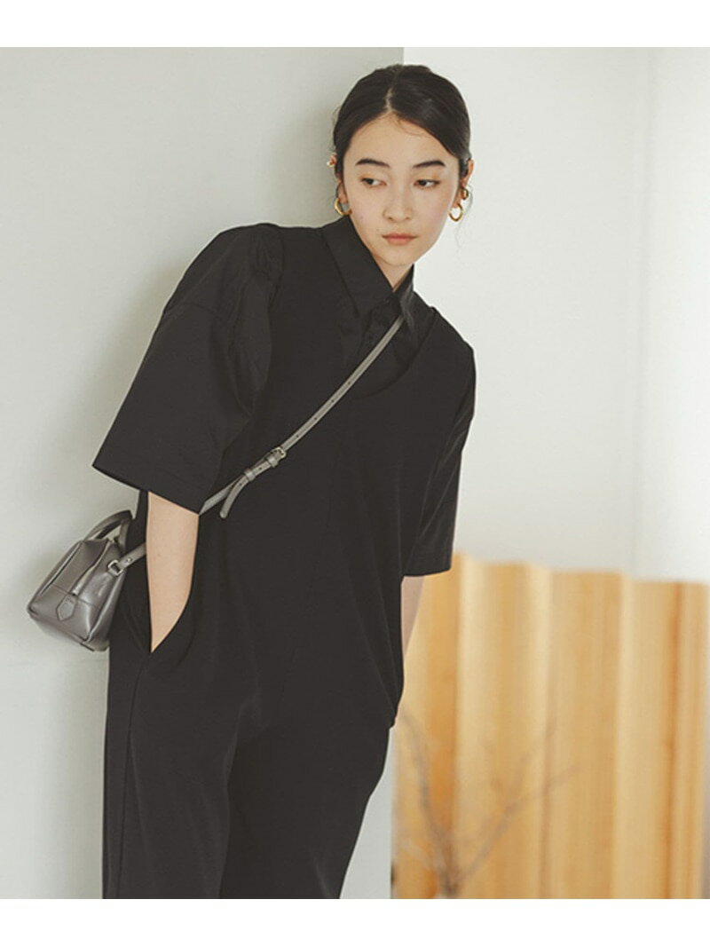 【daily CLIP】ジョーゼットサロペット daily CLIP スタディオクリップ オールインワン・オーバーオール オーバーオール・サロペット カーキグリーン ブラック【送料無料】[Rakuten Fashion]