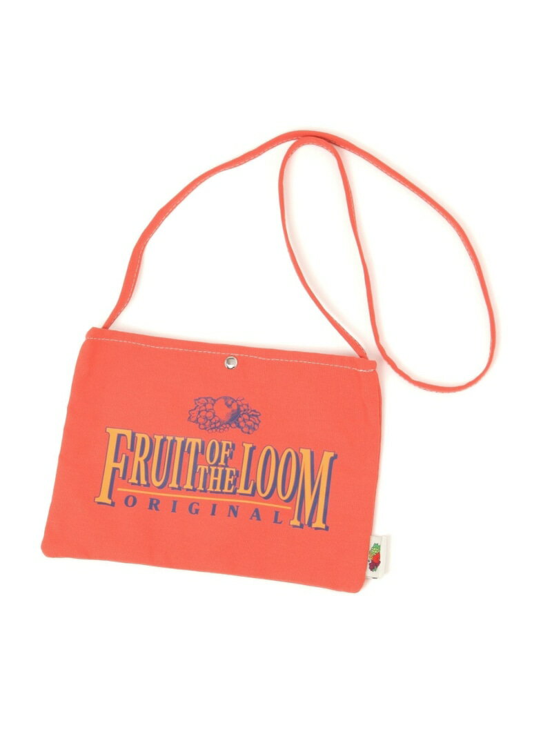 【daily CLIP】FRUIT OF THE LOOM コットンショルダーバッグ daily CLIP スタディオクリップ バッグ ショルダーバッグ グリーン ブルー オレンジ イエロー[Rakuten Fashion](4)