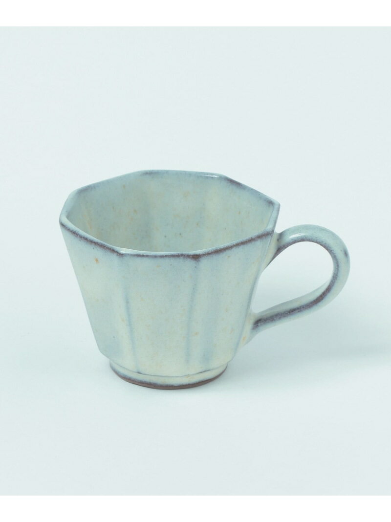 Mug Cup - 【daily CLIP】笠間焼オクタンマグカップ daily CLIP スタディオクリップ 食器・調理器具・キッチン用品 グラス・マグカップ・タンブラー ブルー ブラック ホワイト[Rakuten Fashion]