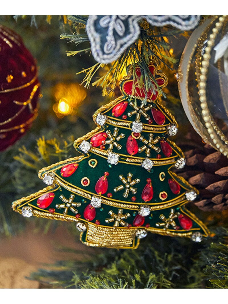 手刺繍オーナメント [CHRISTMAS 2025] studio CLIP スタディオクリップ インテリア・生活雑貨 その他のインテリア・生活雑貨[Rakuten Fashion]のサムネイル