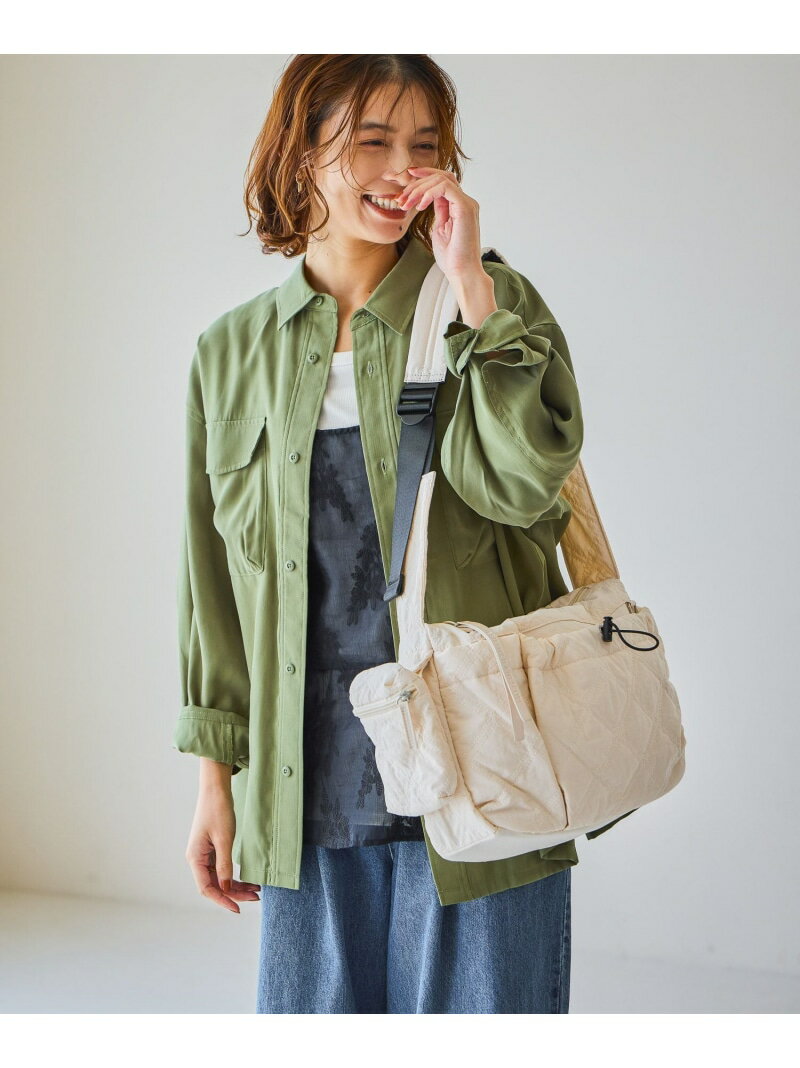 【SALE／50%OFF】【人間工学に基づいて考えた!】からだよろこぶキルトショルダーバッグ studio CLIP スタディオクリップ バッグ ショルダーバッグ ブラウン ホワイト グリーン ブラック【RBA_E】[Rakuten Fashion]