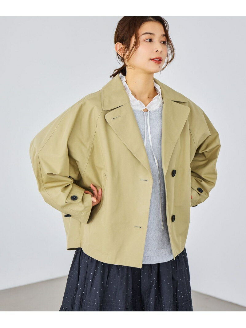 Rakuten - 【SALE／50%OFF】ドルマンショートブルゾン studio CLIP スタディオクリップ ジャケット・アウター ブルゾン・ジャンパー ネイビー ベージュ【RBA_E】[Rakuten Fashion]